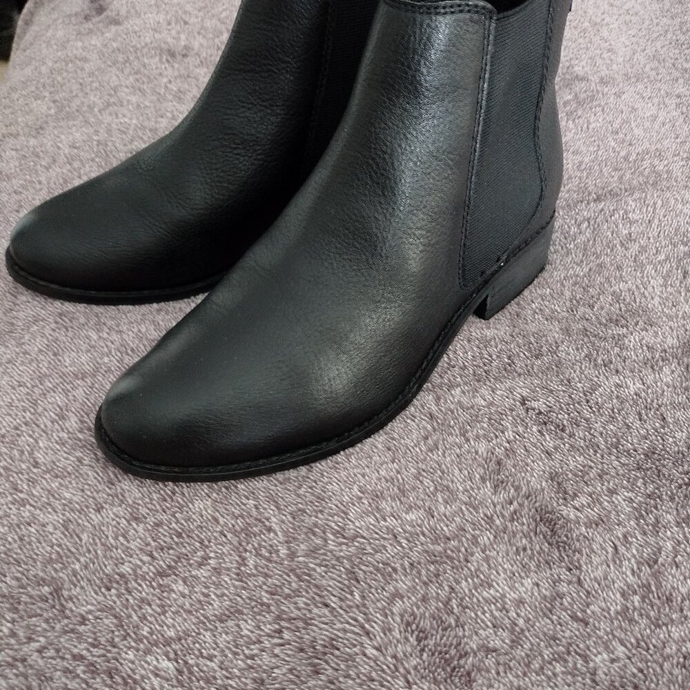 Carvela Storm  Ankle Boots Booties Black Leather EU 38